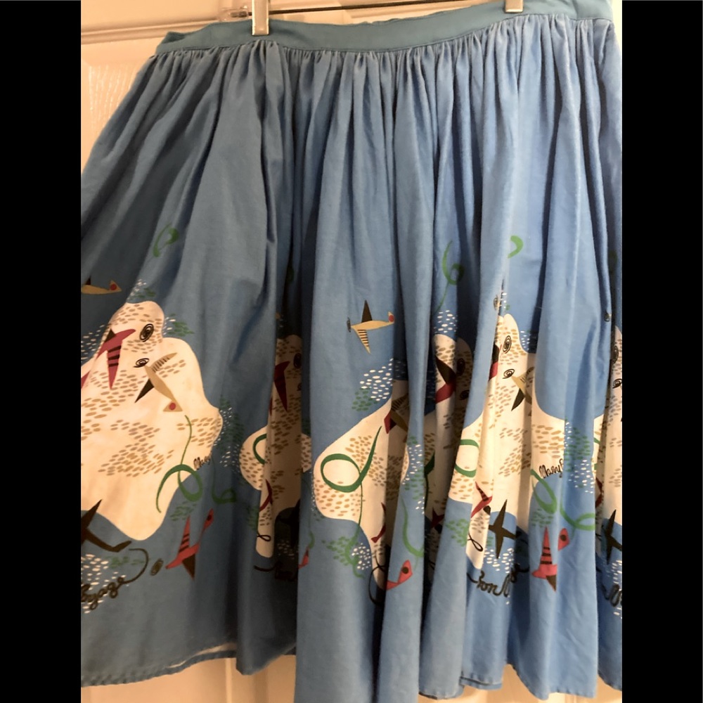 Magic of Mary Blair Bon Voyage Skirt 3XL